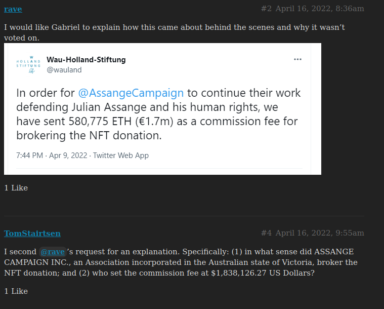 Wau Holland Stiftung keeps changing their explanation for this €1.7 ...