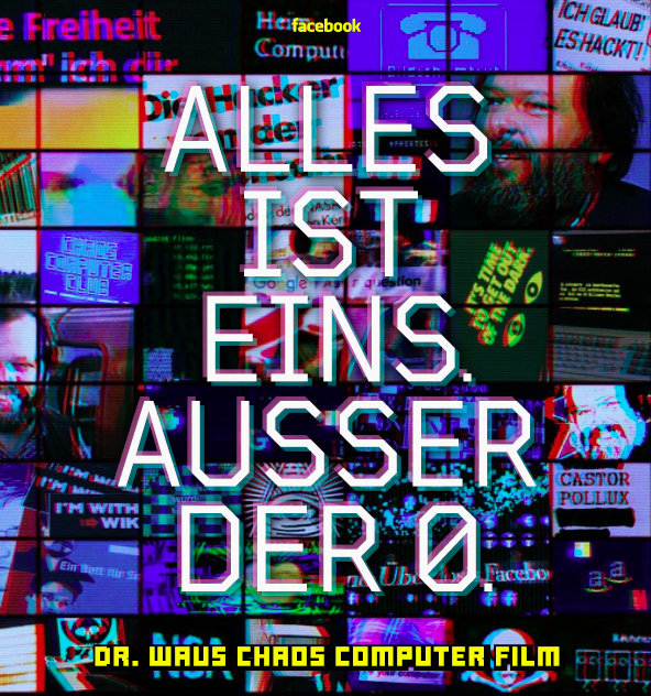 Wau Holland in der Ausstellung "Digitale Pioniere" - Wau Holland Stiftung